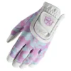 Wilson Staff Junior All-Fit Glove - White/Pink/Camo