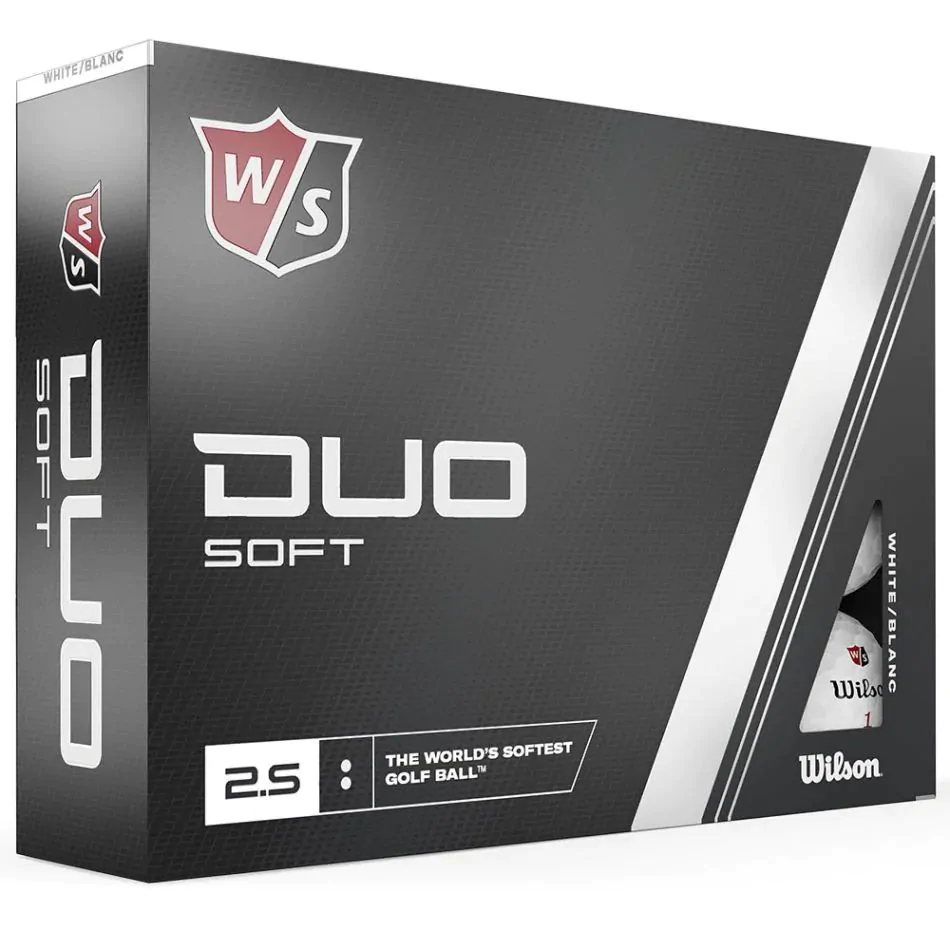 Wilson Staff Duo Soft Golf Balls - Dozen 1 Wilson Staff Duo Soft Golf Balls - Dozen