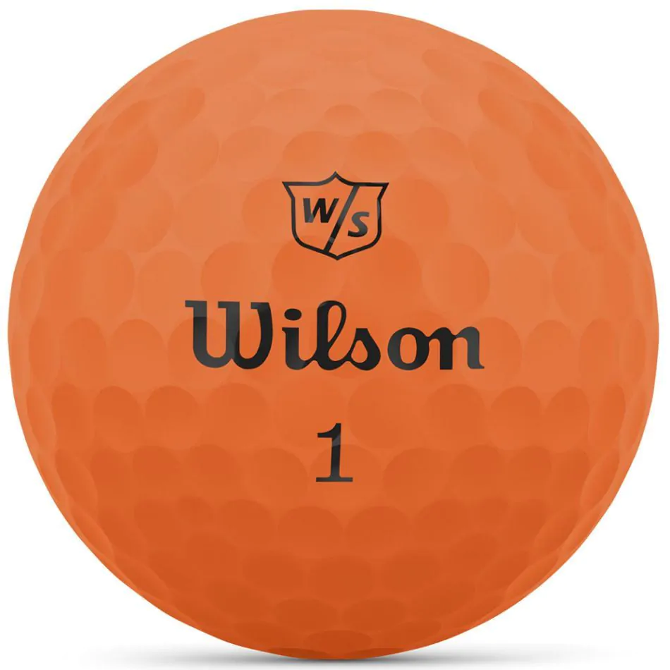 Wilson Staff Duo Soft Orange Golf Balls - Dozen 3 Wilson Staff Duo Soft Orange Golf Balls - Dozen - Image 3